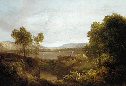 On the Hudson, 1830, Thomas Doughty