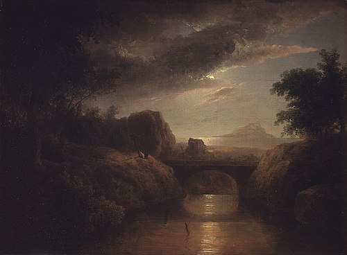 Moonlit Landscape, 1832, Thomas Doughty