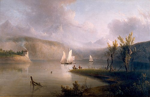 Lake Scene, 1833, Thomas Doughty
