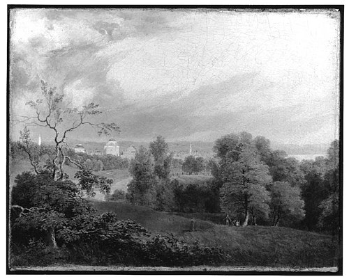 View of Baltimore from Beech Hill, 1822, Thomas Doughty