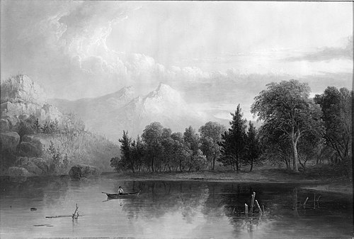 Mountain and Lake, 1834, Thomas Doughty