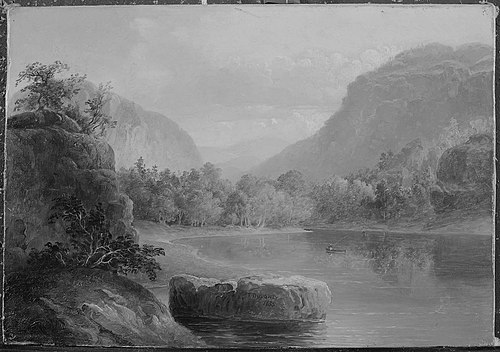 Cove of a Mountain Lake, 1835, Thomas Doughty