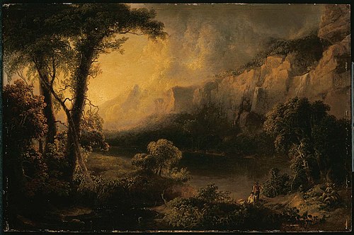 Lake and Mountains, , Thomas Doughty