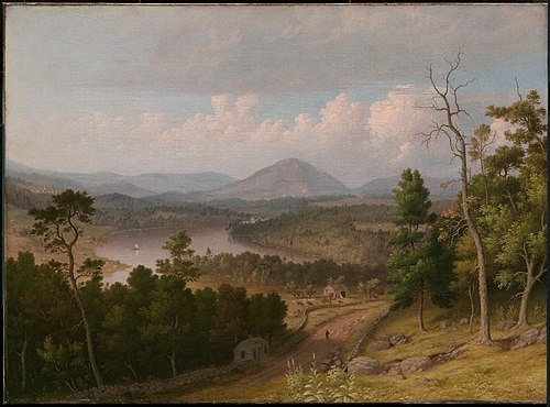 View from Stacey Hill, Stoddard, New Hampshire, 1830, Thomas Doughty
