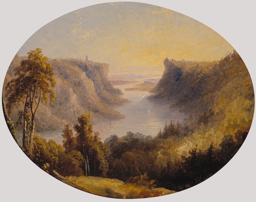 Niagara River, 1825, Thomas Doughty