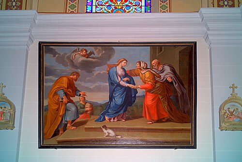 la Visitation, 1716, Claude Lebault