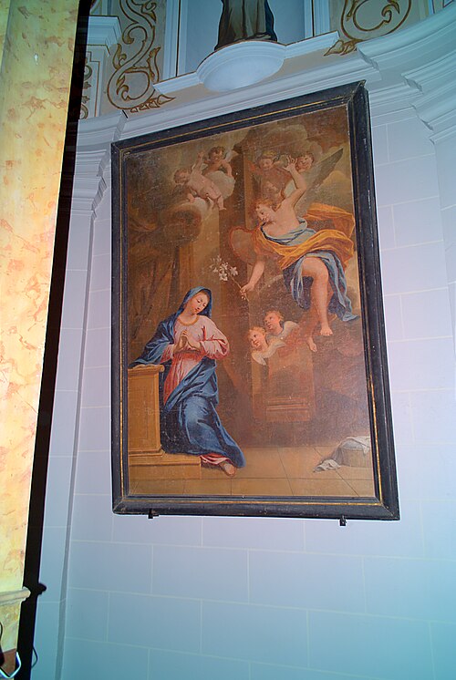 l'Annonciation, 1600, Claude Lebault
