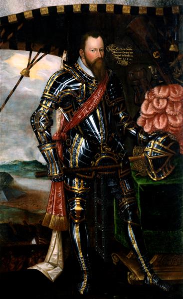 Kurfürst Moritz von Sachsen (1521-1553), 1578, Heinrich Göding