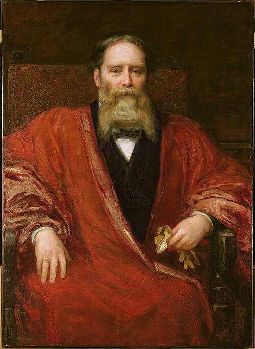 James Russell Lowell (1819-1891), 1882, Anna Lea Merritt