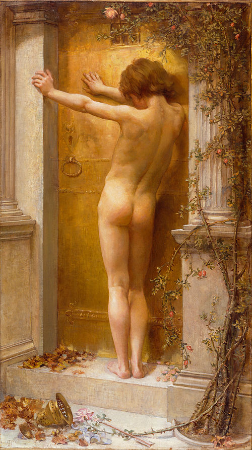 Love Locked Out, 1890, Anna Lea Merritt
