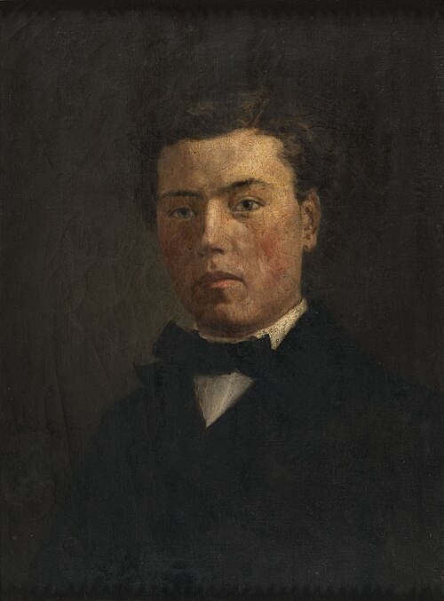 Portrait de Corot, 1828, Anne-François Arnaud