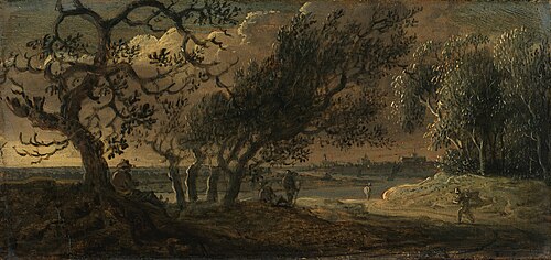 Dutch River Landscape, 1645, Anthonie van Croos