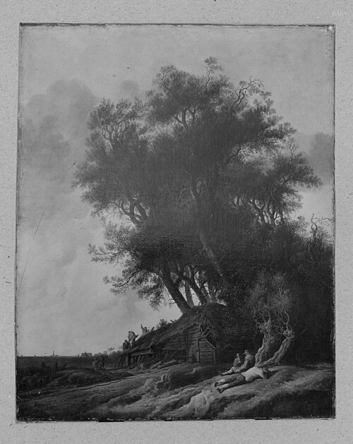 Landscape near Alkmaar, 1650, Anthonie van Croos
