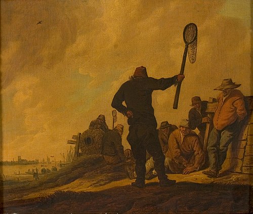 Vissers aan de waterkant, 1657, Anthonie van Croos