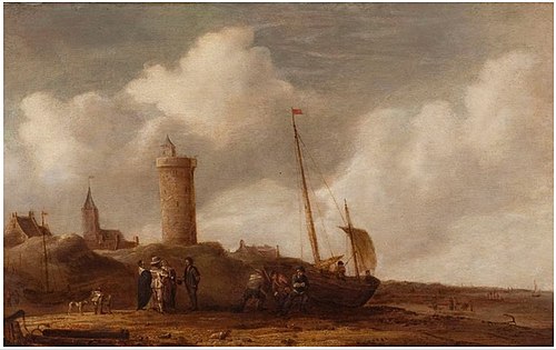 Coastal Landscape, 1634, Anthonie van Croos