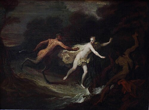 Pan et Syrinx, 1601, Antoine Dieu
