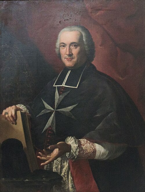 Portrait of Grand Prior Giovanni Domenico Mainardi, , Antoine Favray
