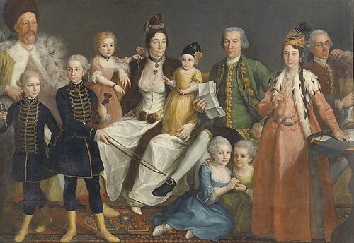 Portrait de David George van Lennep, 1770, Antoine Favray