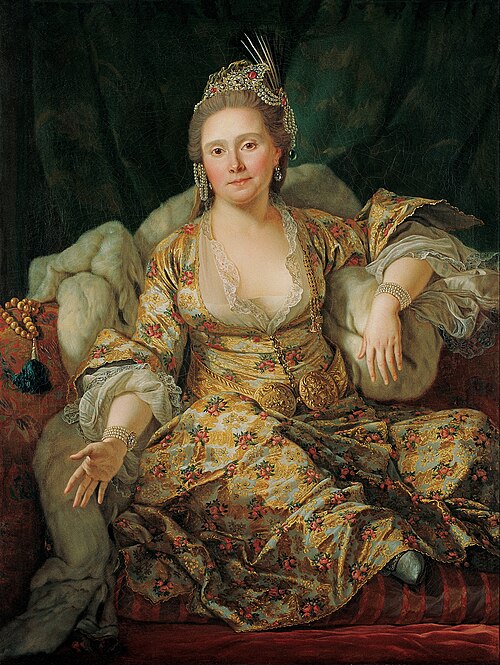 Annette Duvivier, comtesse de Vergennes, 1750, Antoine Favray
