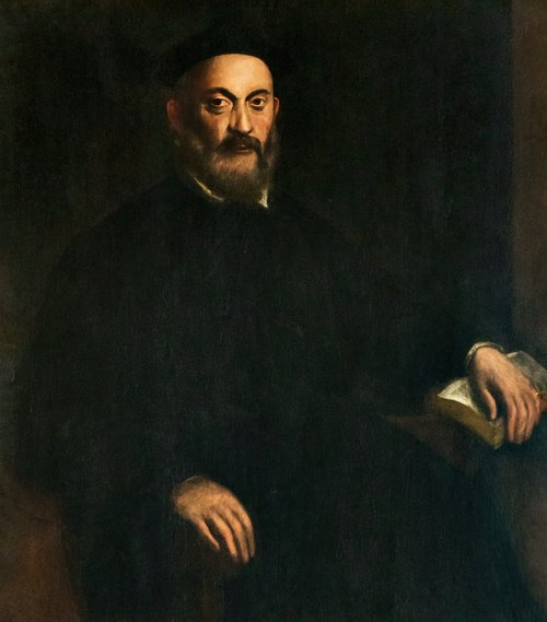 Portrait d'un lettré, 1600, Sebastiano del Piombo