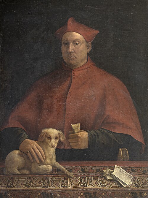 Portrait of Cardinal Pompeo Colonna, 1517, Sebastiano del Piombo