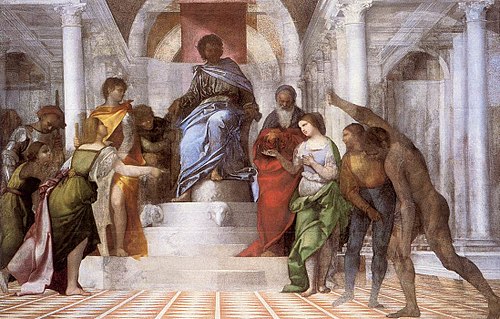 Judgment of Solomon, 1505, Sebastiano del Piombo