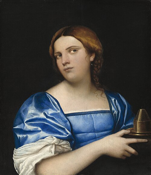 Portrait of a Young Woman as a Wise Virgin, 1510, Sebastiano del Piombo