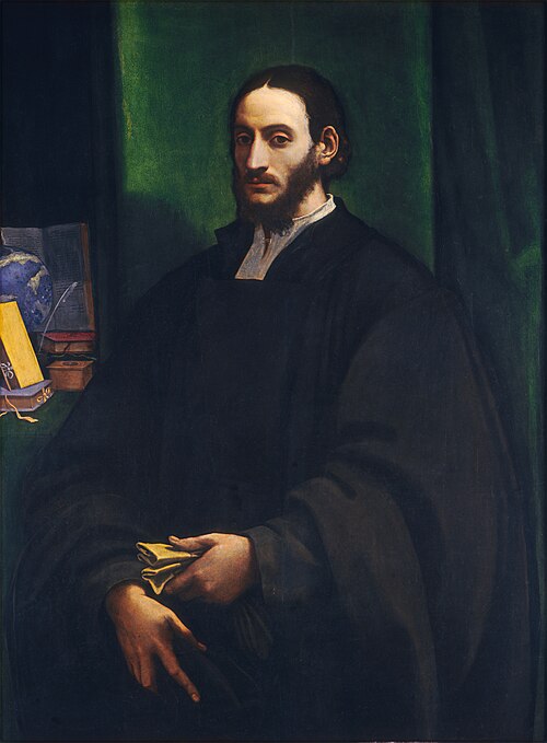 Portrait of a Humanist, 1520, Sebastiano del Piombo