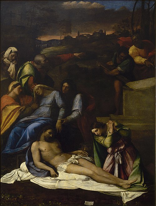 The Lamentation, 1516, Sebastiano del Piombo