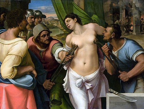 Martyrdom of Saint Agatha, 1520, Sebastiano del Piombo