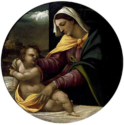 Madonna and Child, 1547, Sebastiano del Piombo