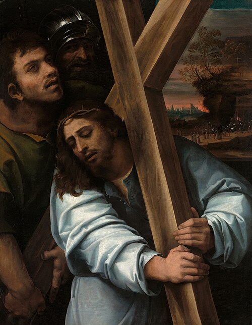 Christ Carrying the Cross, 1516, Sebastiano del Piombo