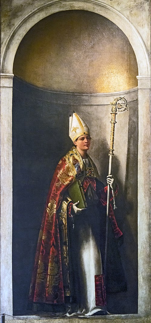Saint Louis of Toulouse, 1509, Sebastiano del Piombo