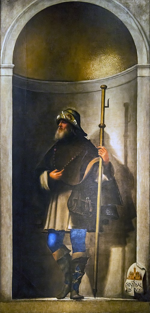 Saint Sinibald, 1509, Sebastiano del Piombo