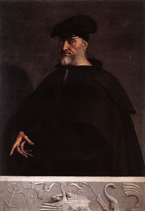 Portrait d’Andrea Doria, 1526, Sebastiano del Piombo