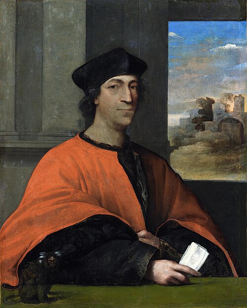 Portrait of Cardinal Antonio Ciocchi del Monte (1461-1533), 1513, Sebastiano del Piombo