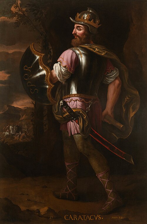 Caratacus, British Chieftain (34-54), 1685, Jacob Jacobsz de Wet