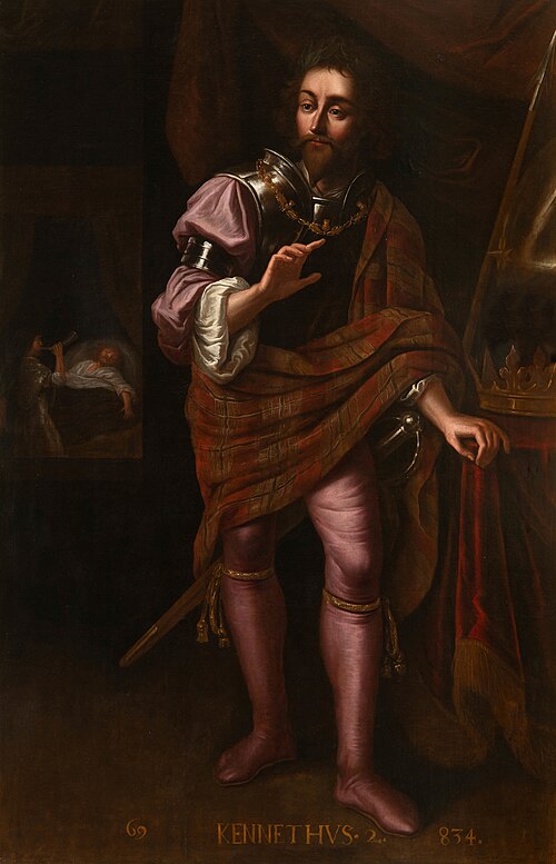 Kenneth MacAlpin, King of Scotland (843-63), 1685, Jacob Jacobsz de Wet