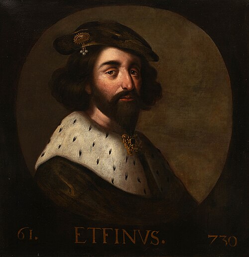 Etfinus, King of Scotland (739-70), 1685, Jacob Jacobsz de Wet