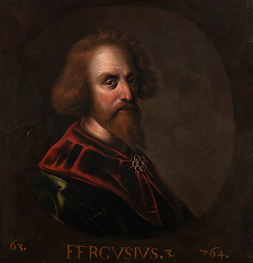 Fergus III, King of Scotland (773-6), 1685, Jacob Jacobsz de Wet