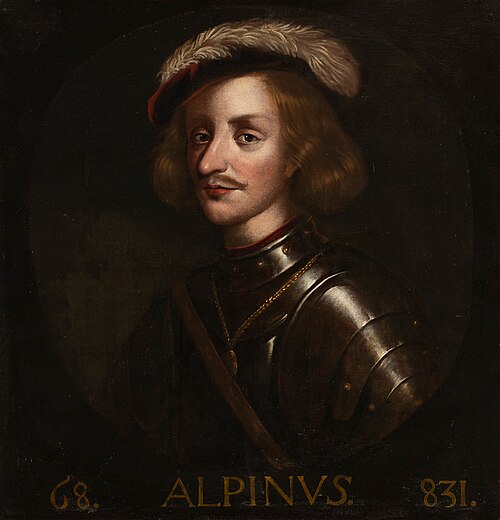 Alpinus, King of Scotland (840-3), 1685, Jacob Jacobsz de Wet