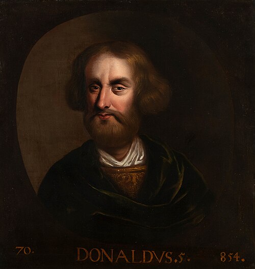 Donald V, King of Scotland (863-8), 1685, Jacob Jacobsz de Wet