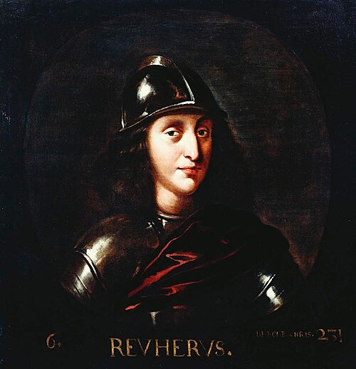 Reutherus, King of Scotland (213-187 B.C.), 1685, Jacob Jacobsz de Wet