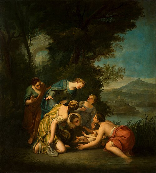 The Finding of Moses, 1674, Jacob Jacobsz de Wet