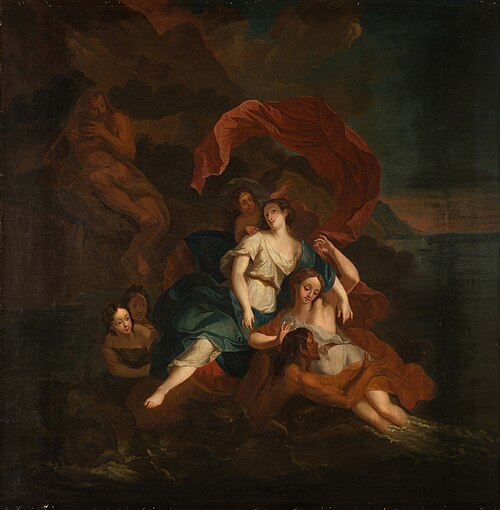 Galatea and Polyphemus, 1674, Jacob Jacobsz de Wet