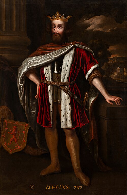 Achaius, King of Scotland (796-828), 1685, Jacob Jacobsz de Wet