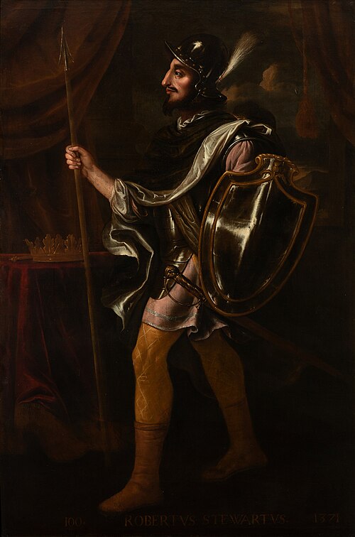 Robert II 'the Stewart', King of Scotland (1360-90), 1685, Jacob Jacobsz de Wet