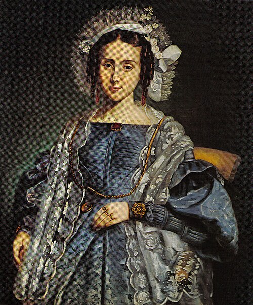 Madame Joseph Laurin, née Marie-Louise Dalaire, 1839, Antoine Plamondon