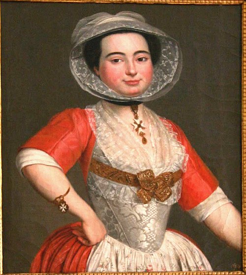 Portrait d'arlésienne aux yeux bruns, , Antoine Raspal