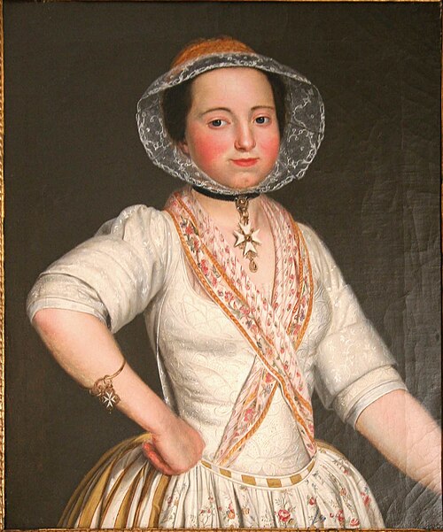 Portrait d'arlésienne aux yeux bleus, , Antoine Raspal